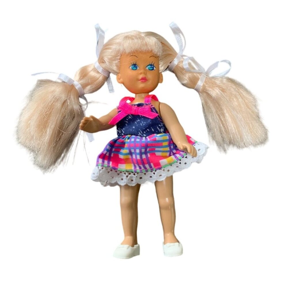 1995 Kid Kore Doll Blonde My Sister 5 in Tall Long Hair
